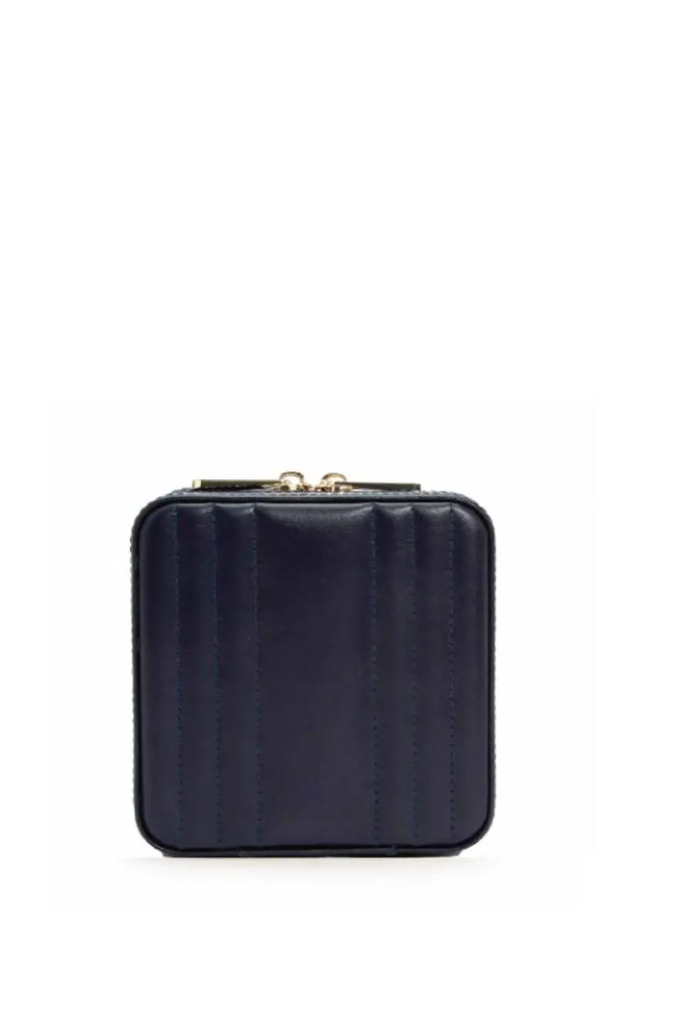 Wolf Maria Square Zip Case In Navy 1