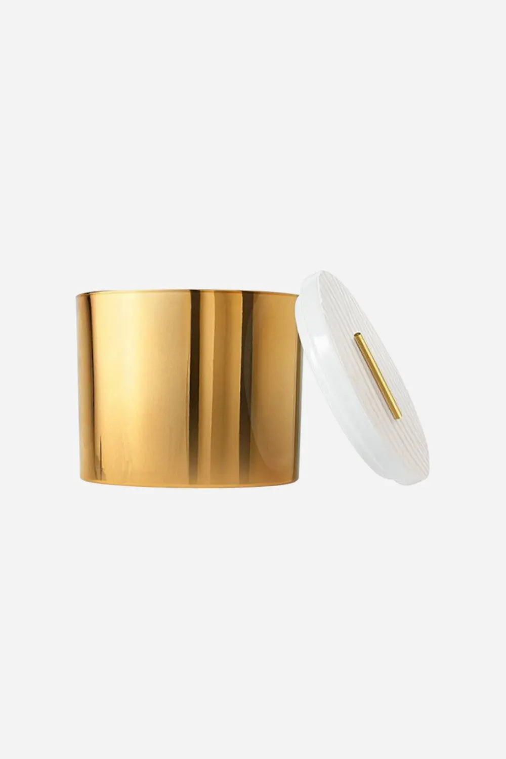 Thymes Frasier Fir Gold 3-Wick Candle 1