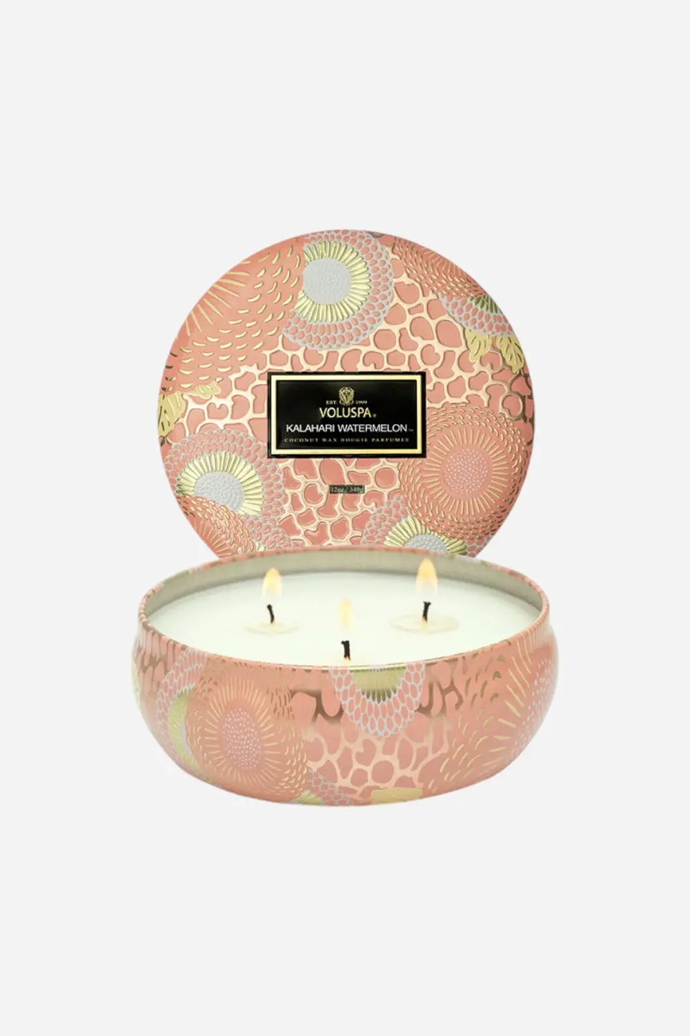 Voluspa Kalahari Watermelon 3-Wick Tin 1