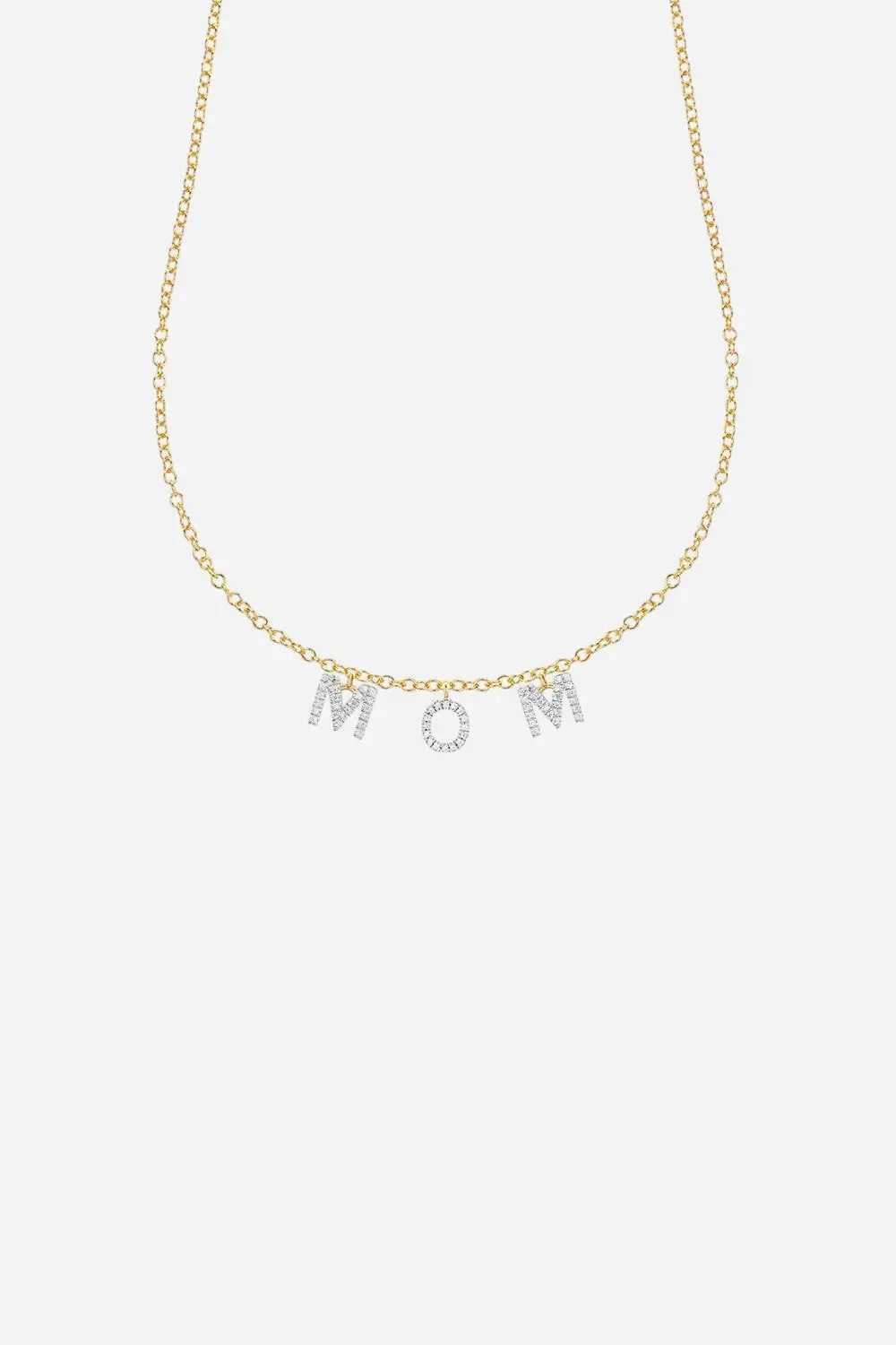 Ella Stein Love You Mom Pendant Necklace In Gold 1