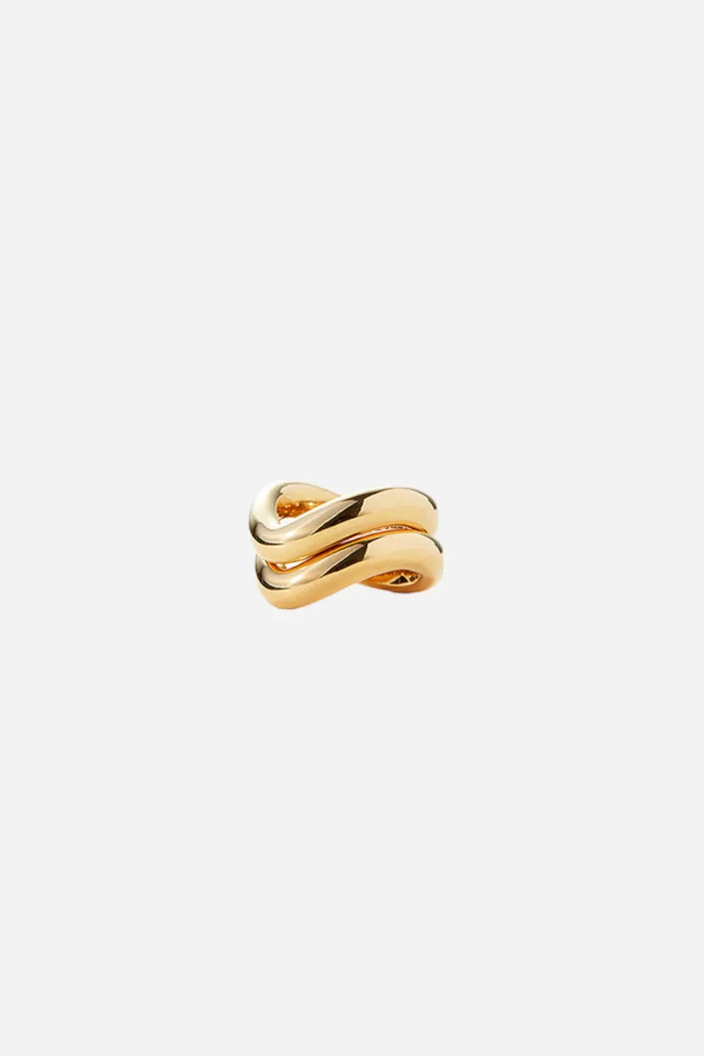 Jenny Bird Ola Ring Set In Gold - Size 8 1