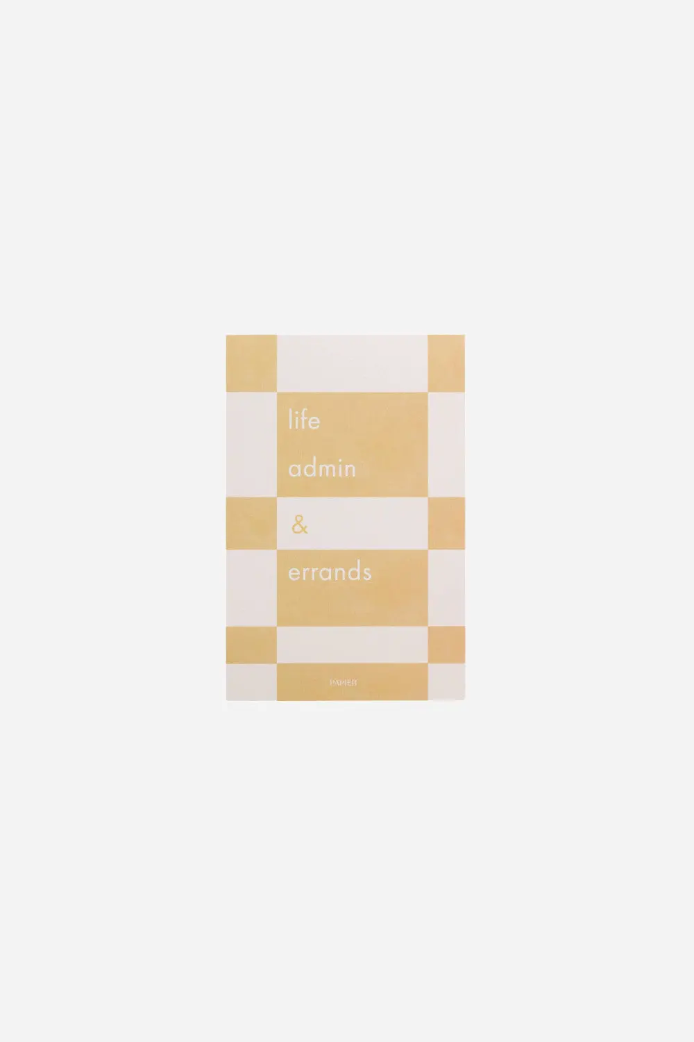 Papier Life Admin List Pad 1