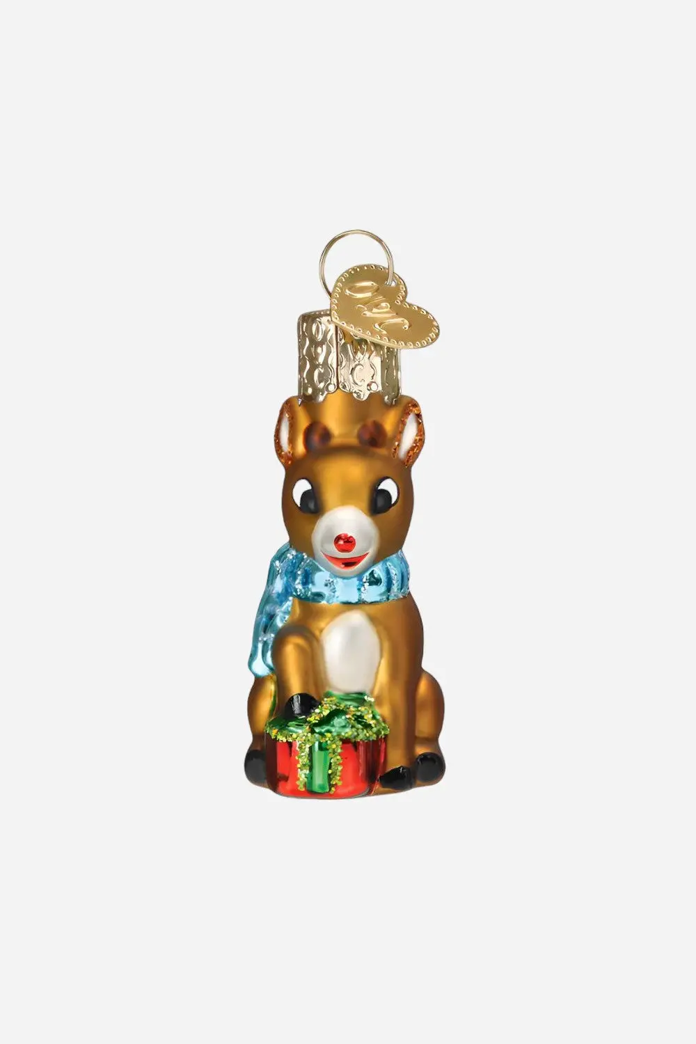 Old World Christmas Mini Rudolph Ornament 1
