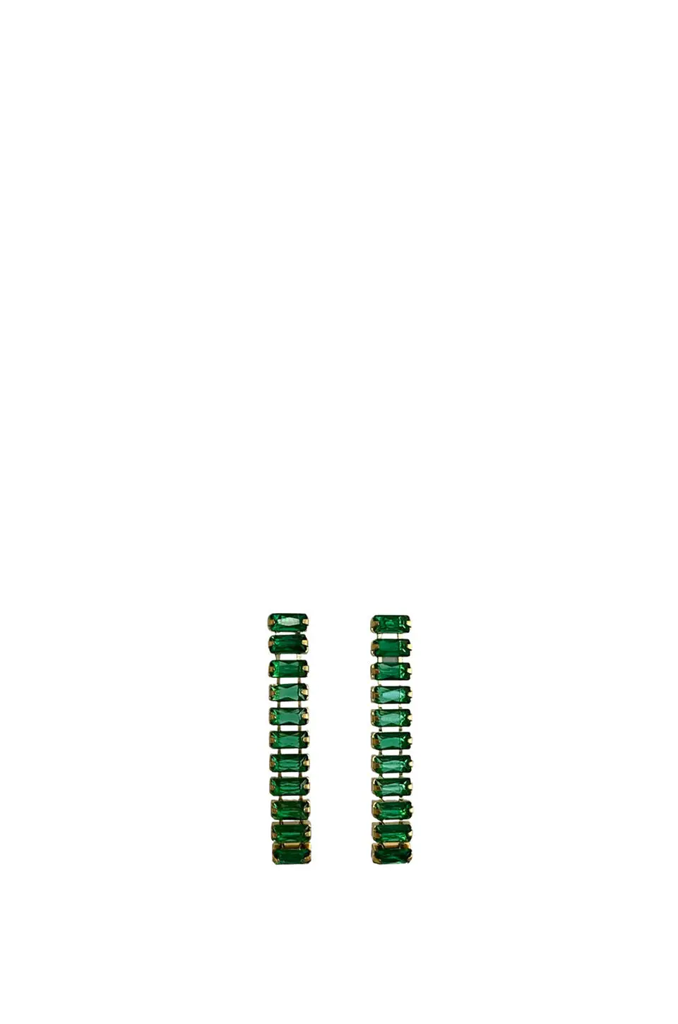 Farrah B Muse Emerald Green Earrings 1