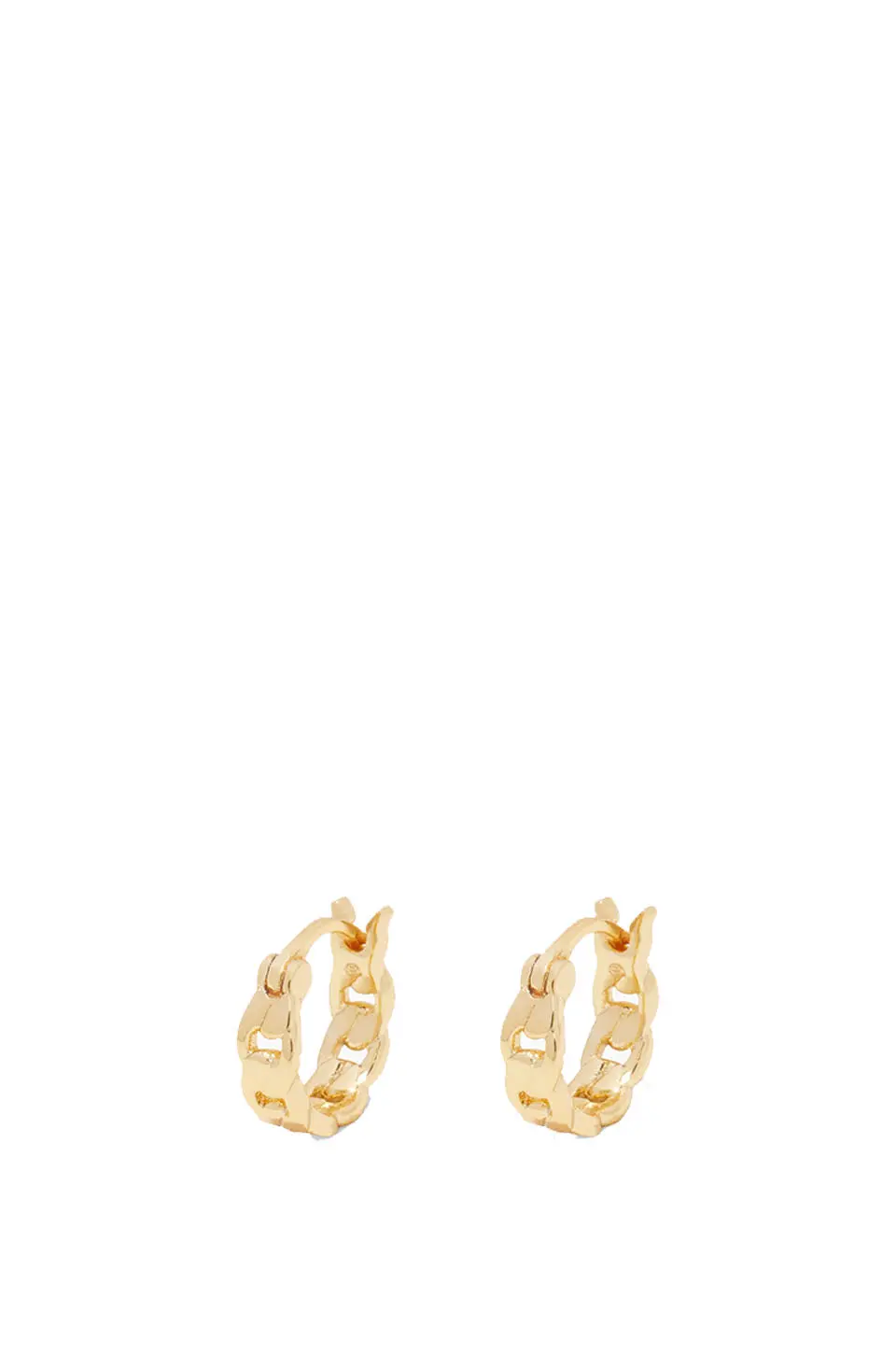 Gorjana Wilder Huggies In Gold 1