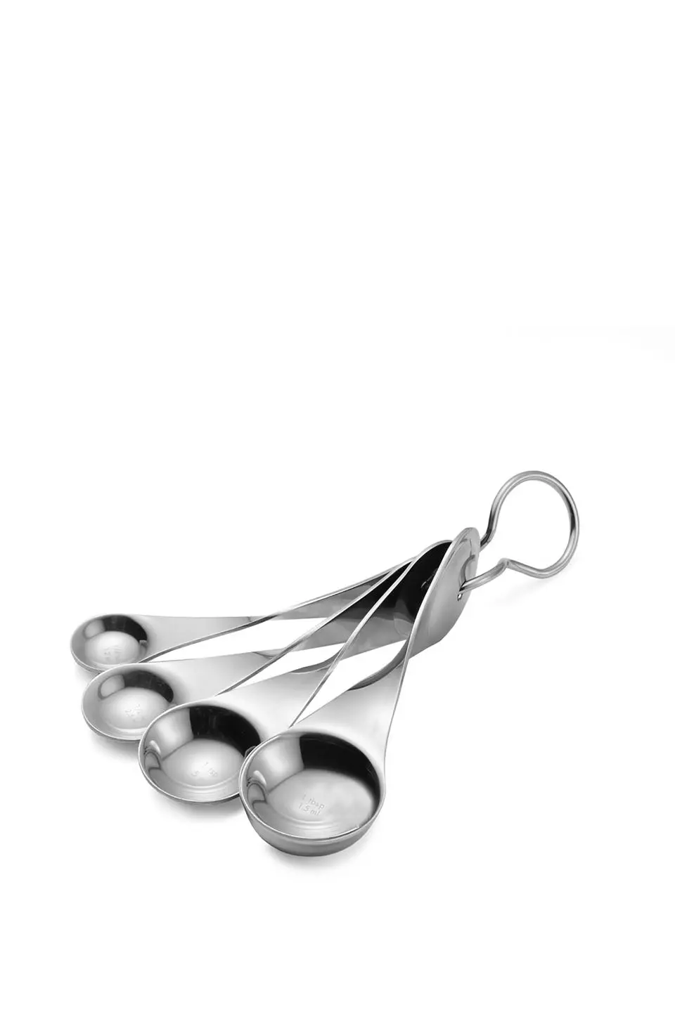 Nambe Twist Measuring Spoons 1