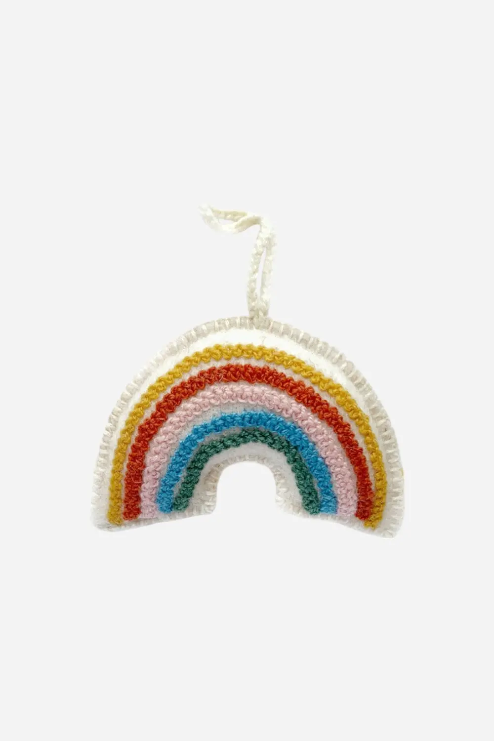 Felt Wool Rainbow Pastel Ornament 1