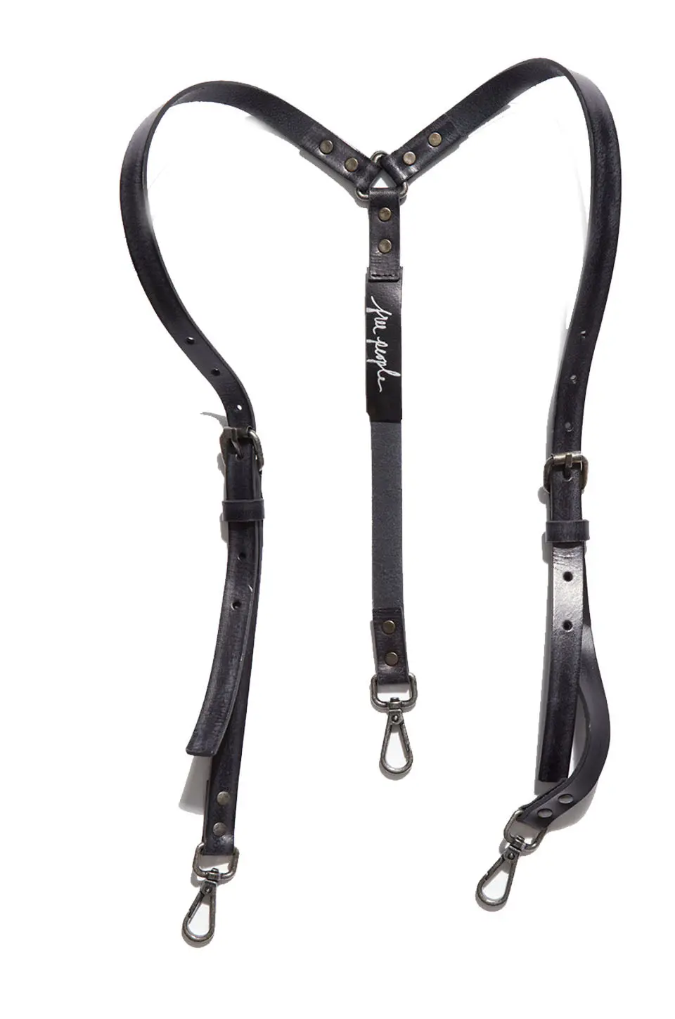 Free People Hold Me Up Suspenders 1