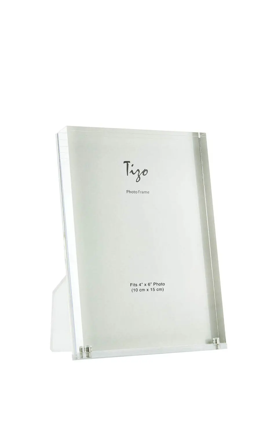 Tizo 4X6 Lucite Clear Picture Frame 1