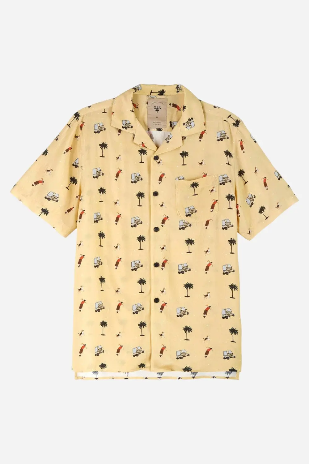 Oas Happy Golfer Viscose Shirt 1