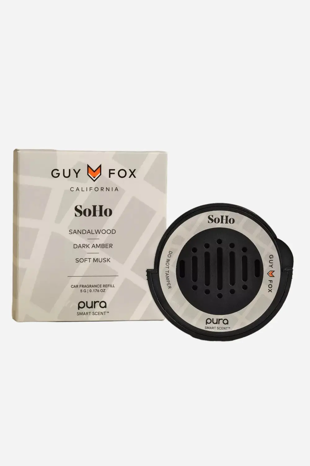 Pura Guy Fox Soho Car Fragrance Refill 1