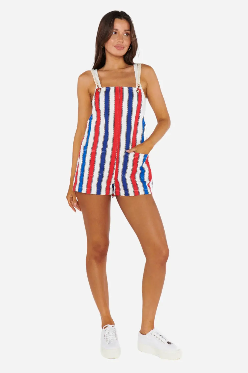 Show Me Your Mumu Trude Romper In Yacht Club 1