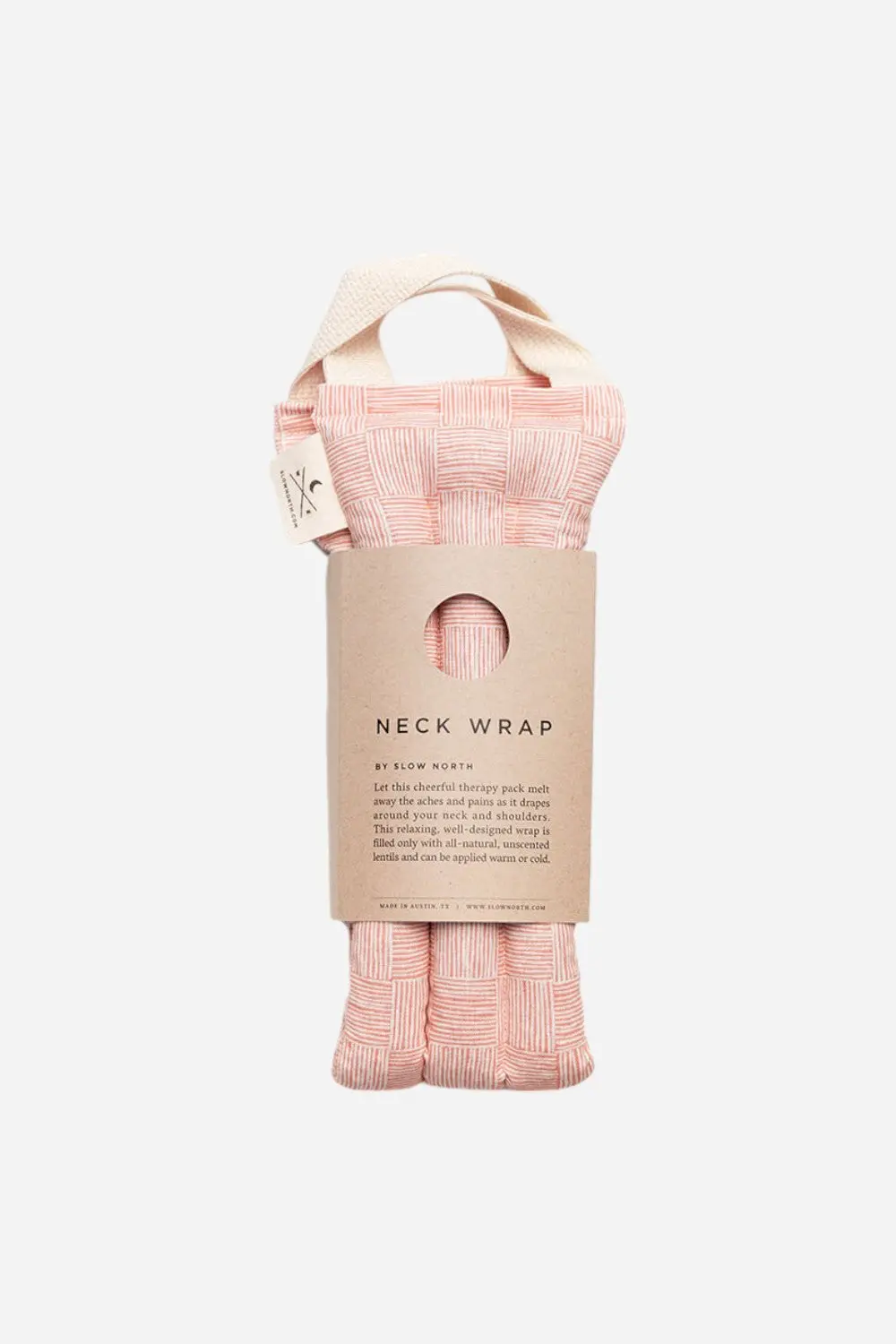 Slow North Pink Pampas Neck Wrap 1