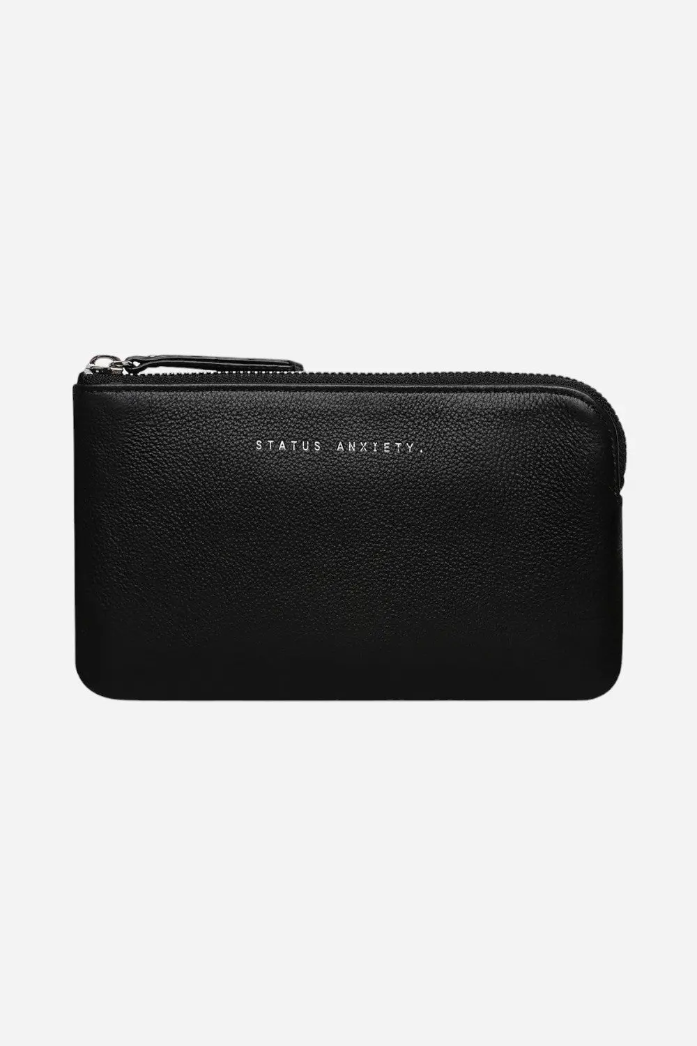 Status Anxiety Smoke And Mirrors Pouch In Black 1