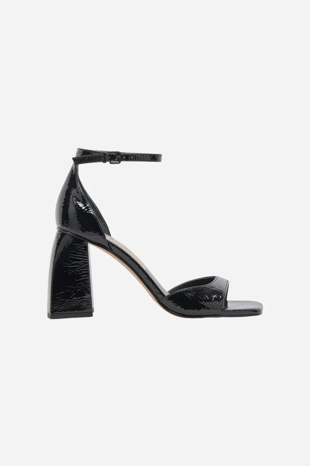 Dolce Vita Janey Heels In Midnight Crinkle Patent 1