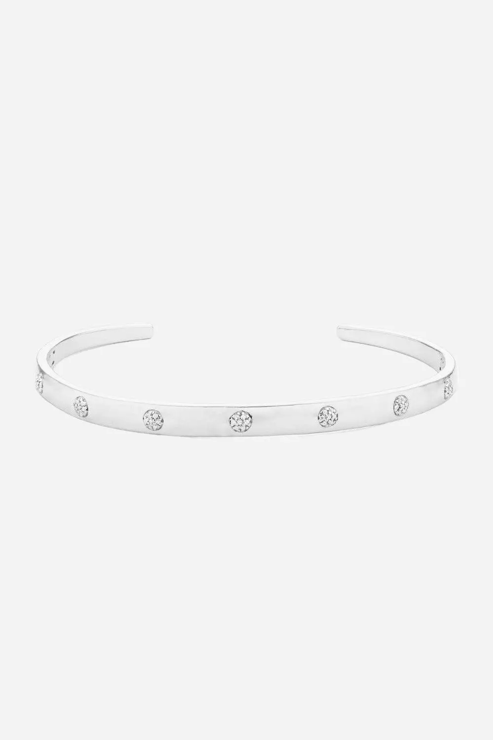 Ella Stein Lucky 7 Cuff Bracelet In Sterling Silver 1