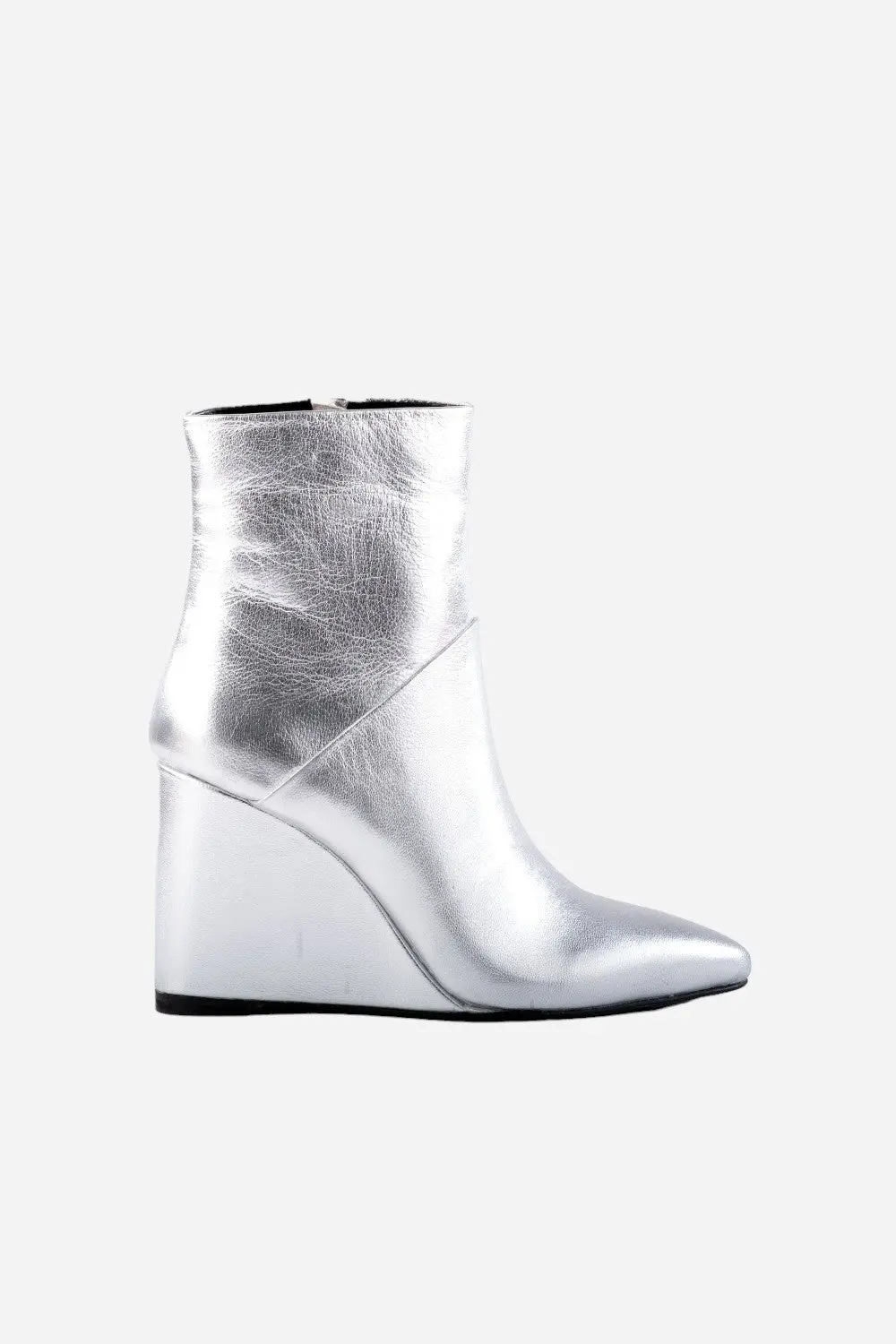 Seychelles Only Girl Bootie In Metallic Leather 1