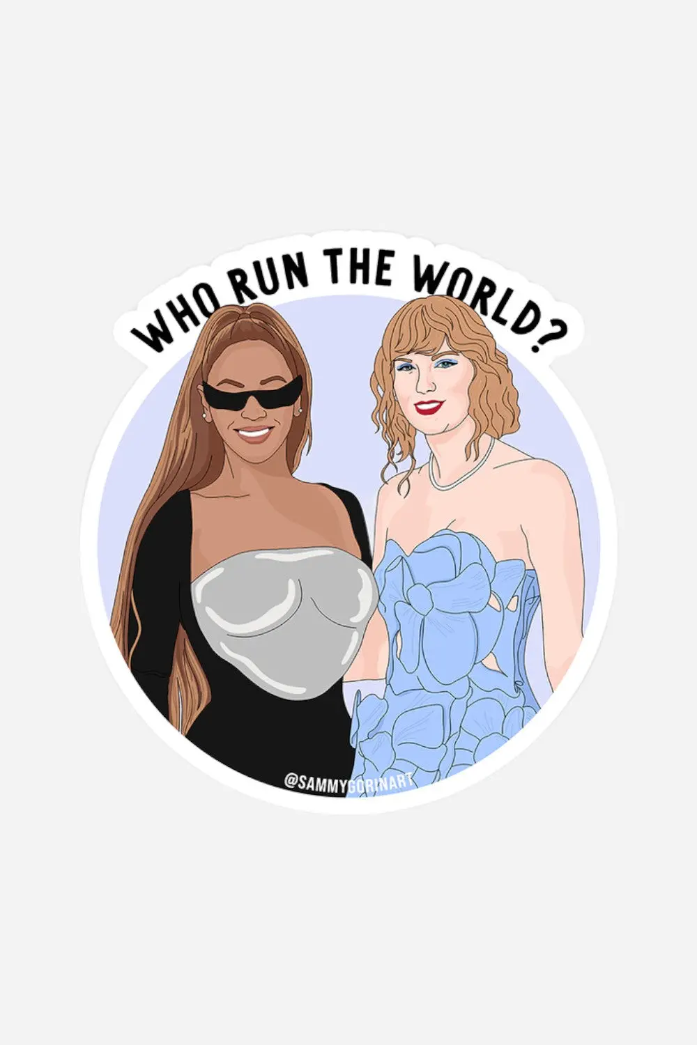 Samy Gorin Beylor Vinyl Sticker 1