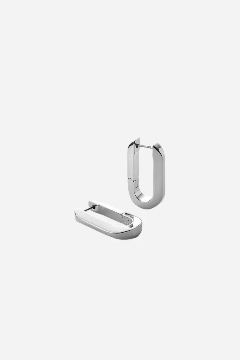 Jenny Bird U-Link Earrings In Sterling Silver 1