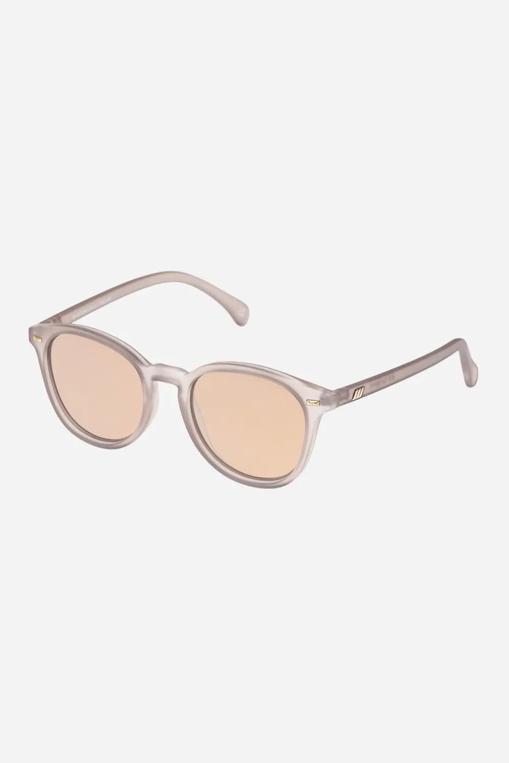 Le Specs Bandwagon Sunglasses In Matte Stone 1