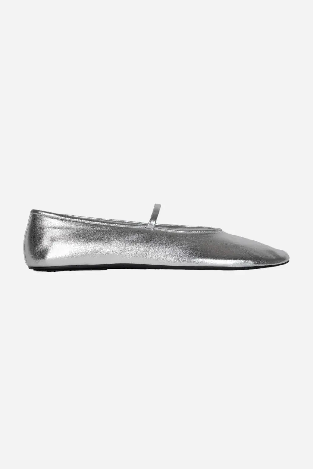 Jeffrey Campbell Dancerina Flat In Silver 1