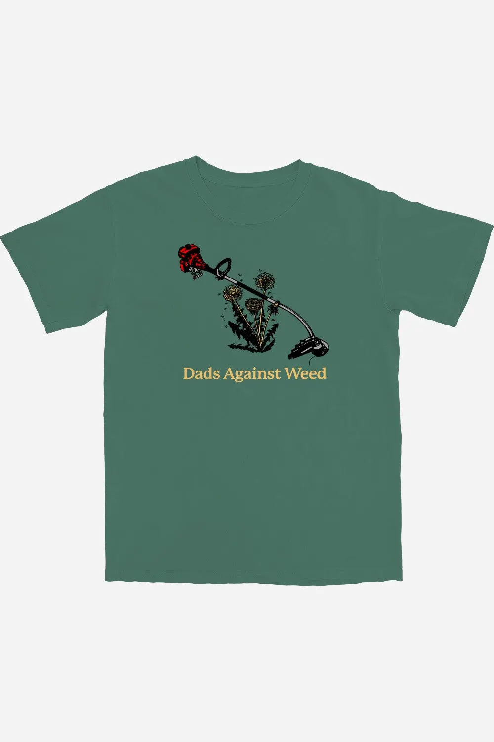 Middle Class Fancy Dads Against Tee In Green 1