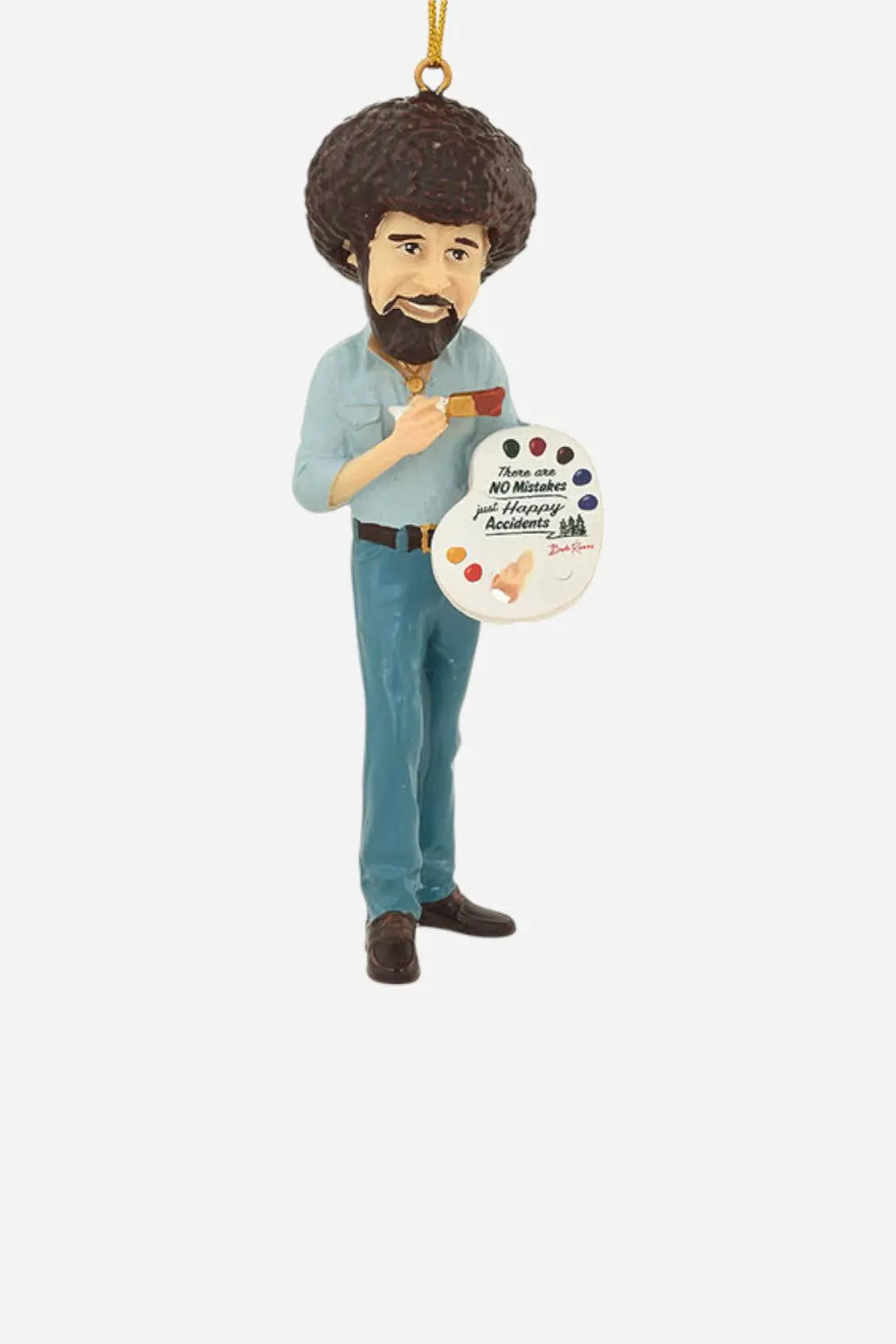 Bob Ross Paint Palette Ornament 1