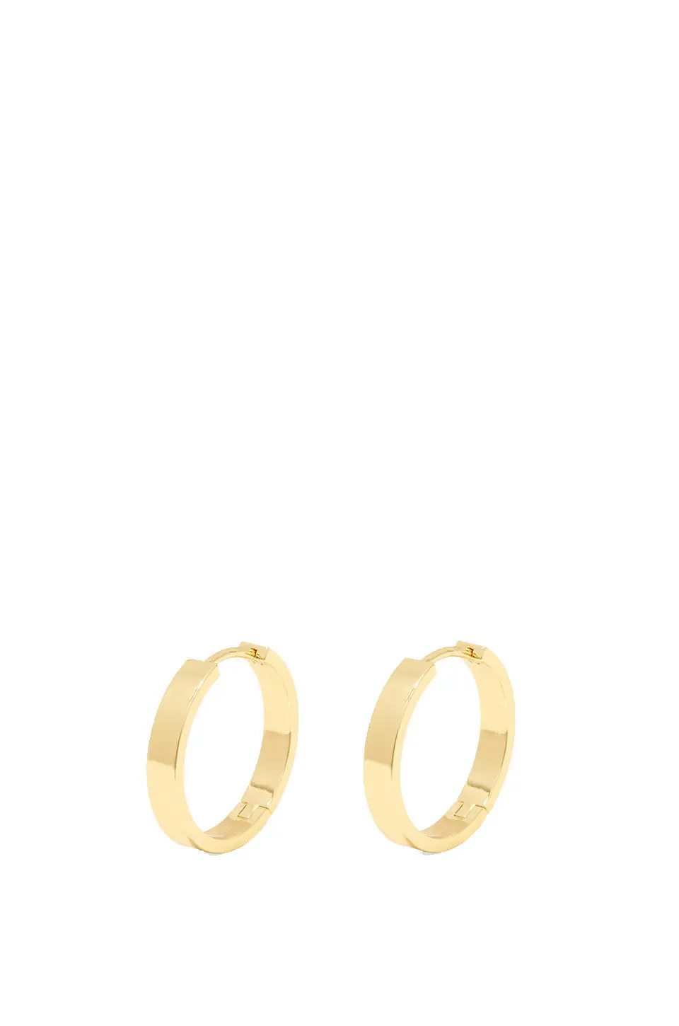 Gorjana Rose Hoops In Gold 1