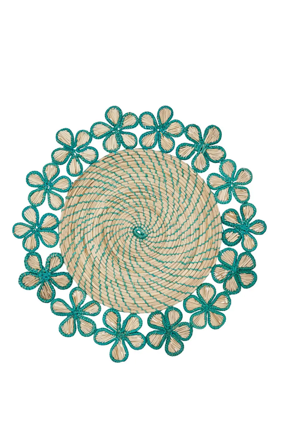 Mode Living Lanai Placemat In Green/Teal 1
