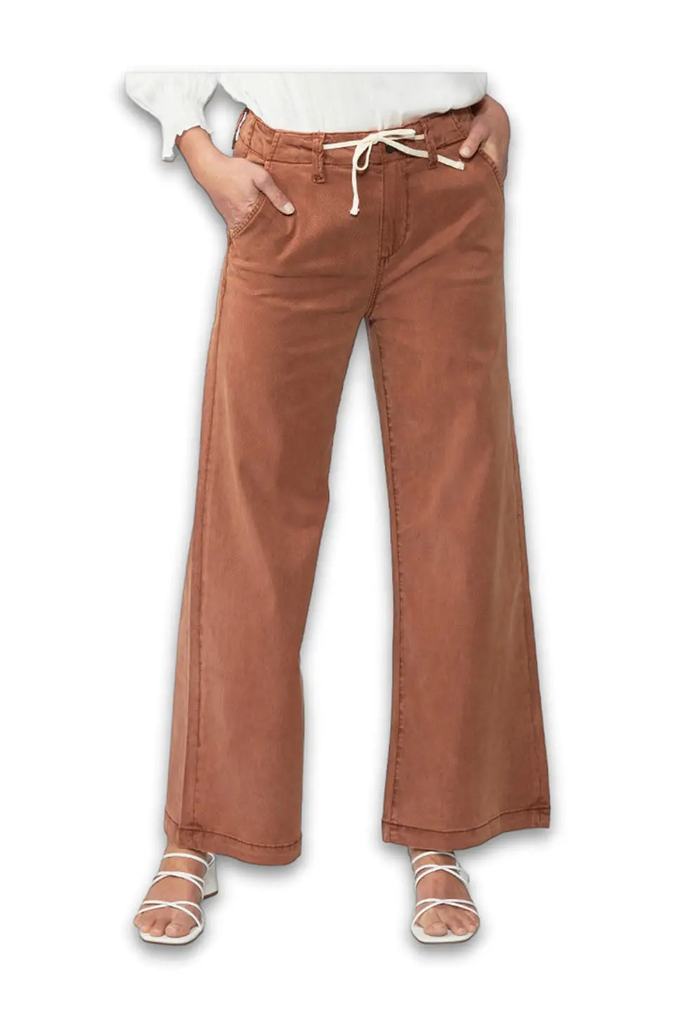 Carly Pants In Vintage Mocha Bisque 1