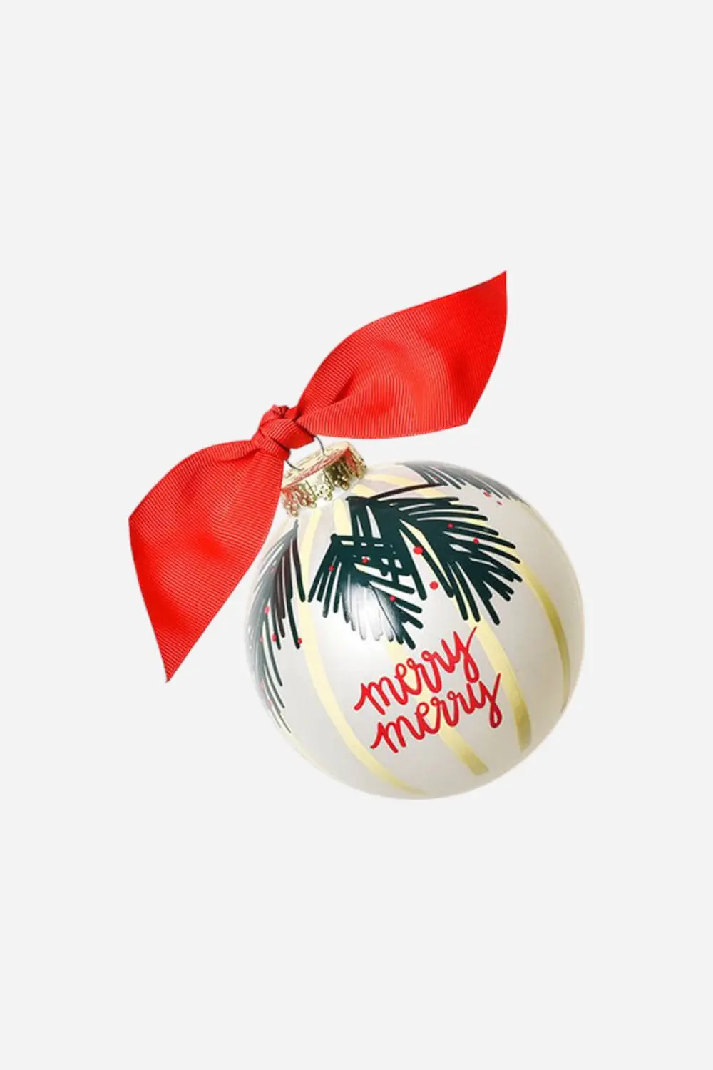 Coton Colors Balsam And Berry Glass Ornament 1