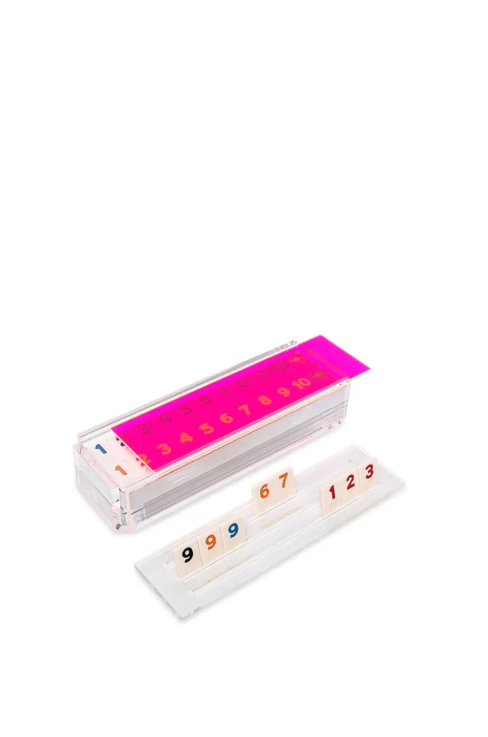 Luxe Dominoes El Rumi In Neon Pink 1
