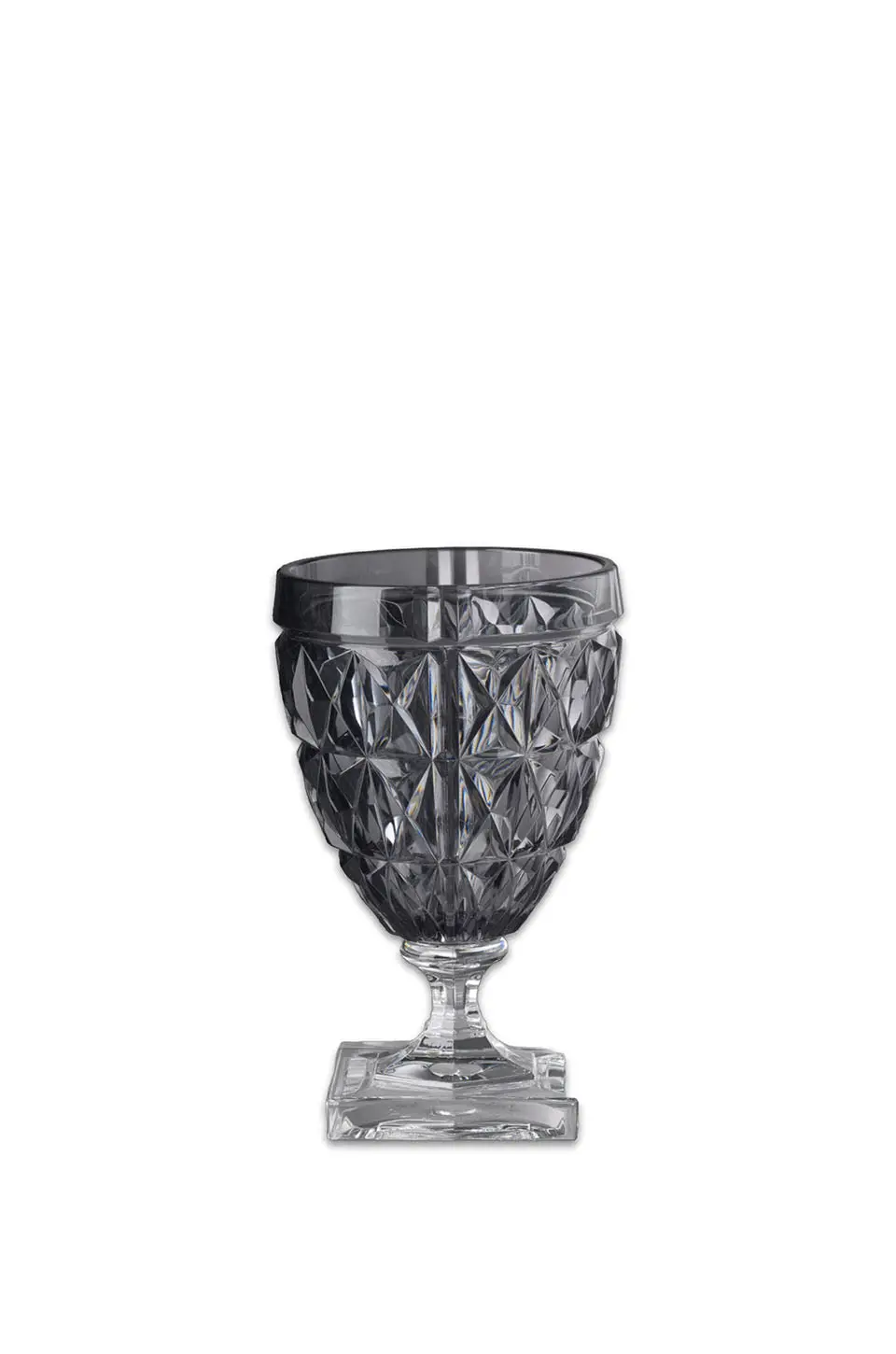 Mario Giusti Stella Wine Glass In Gray 1