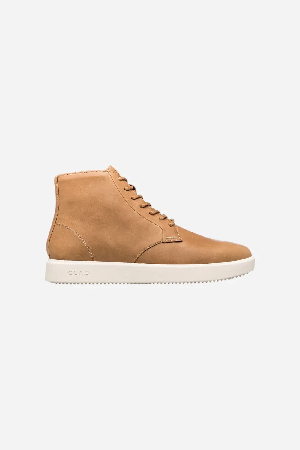 Clae Men's Gibson High-Top Shoe In Doe Leather 1