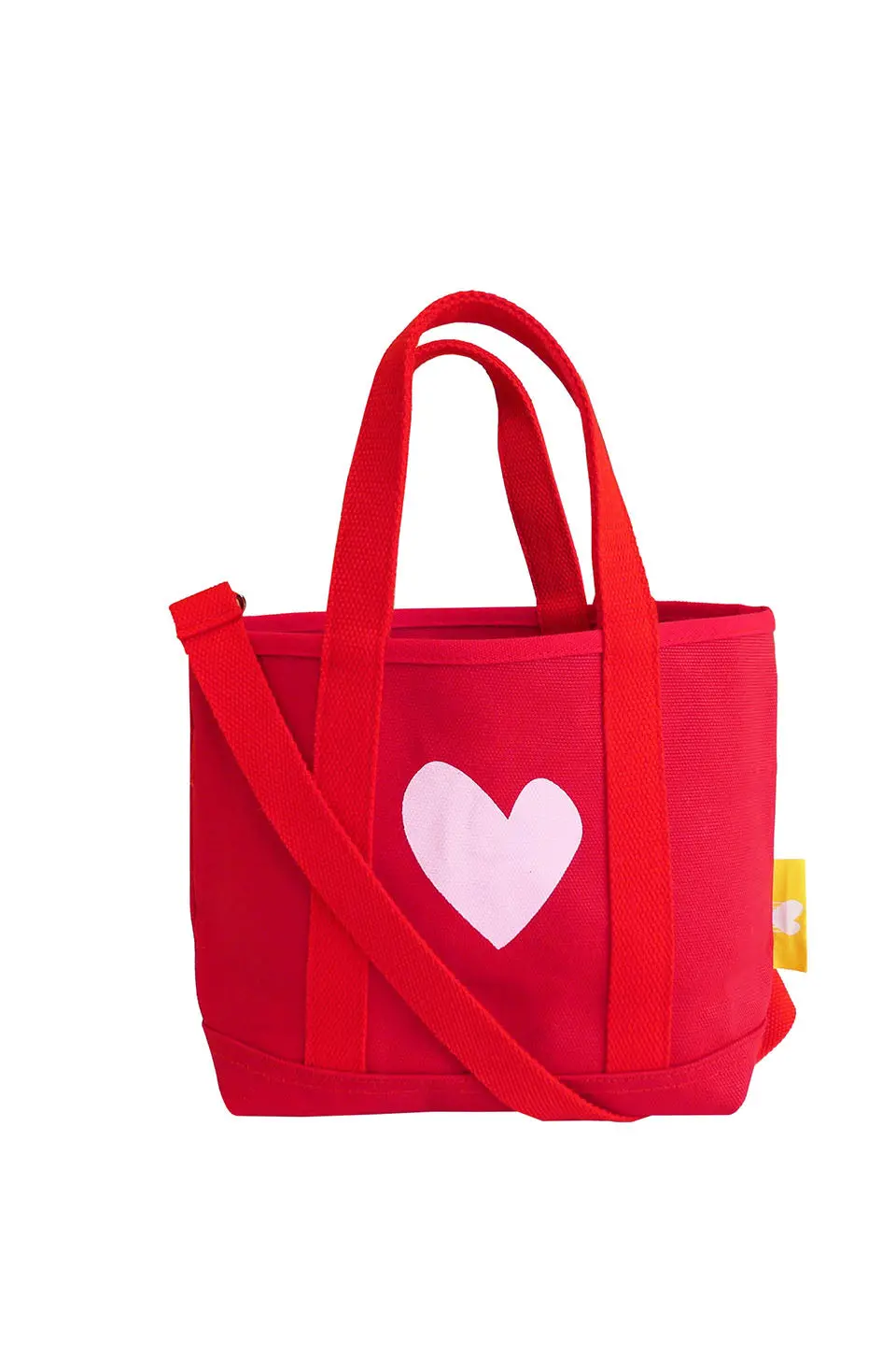 Kerri Rosenthal The Mini Tote Imperfect Heart In Cherri 1