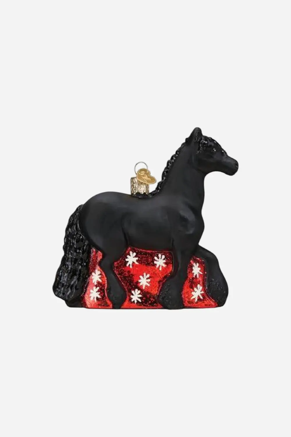 Friesian Horse Ornament 1