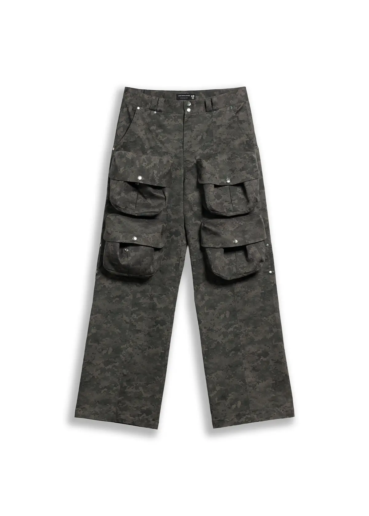 Military Pant In Grey [Unisex] 1