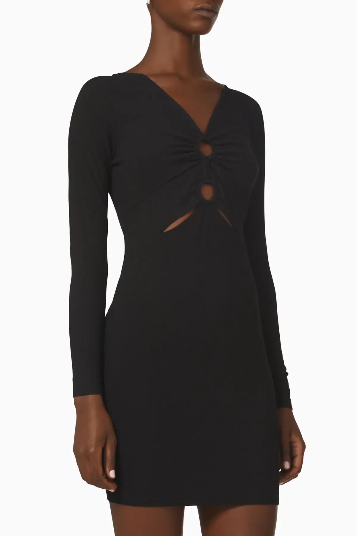 Naomi Mini Dress Black 1