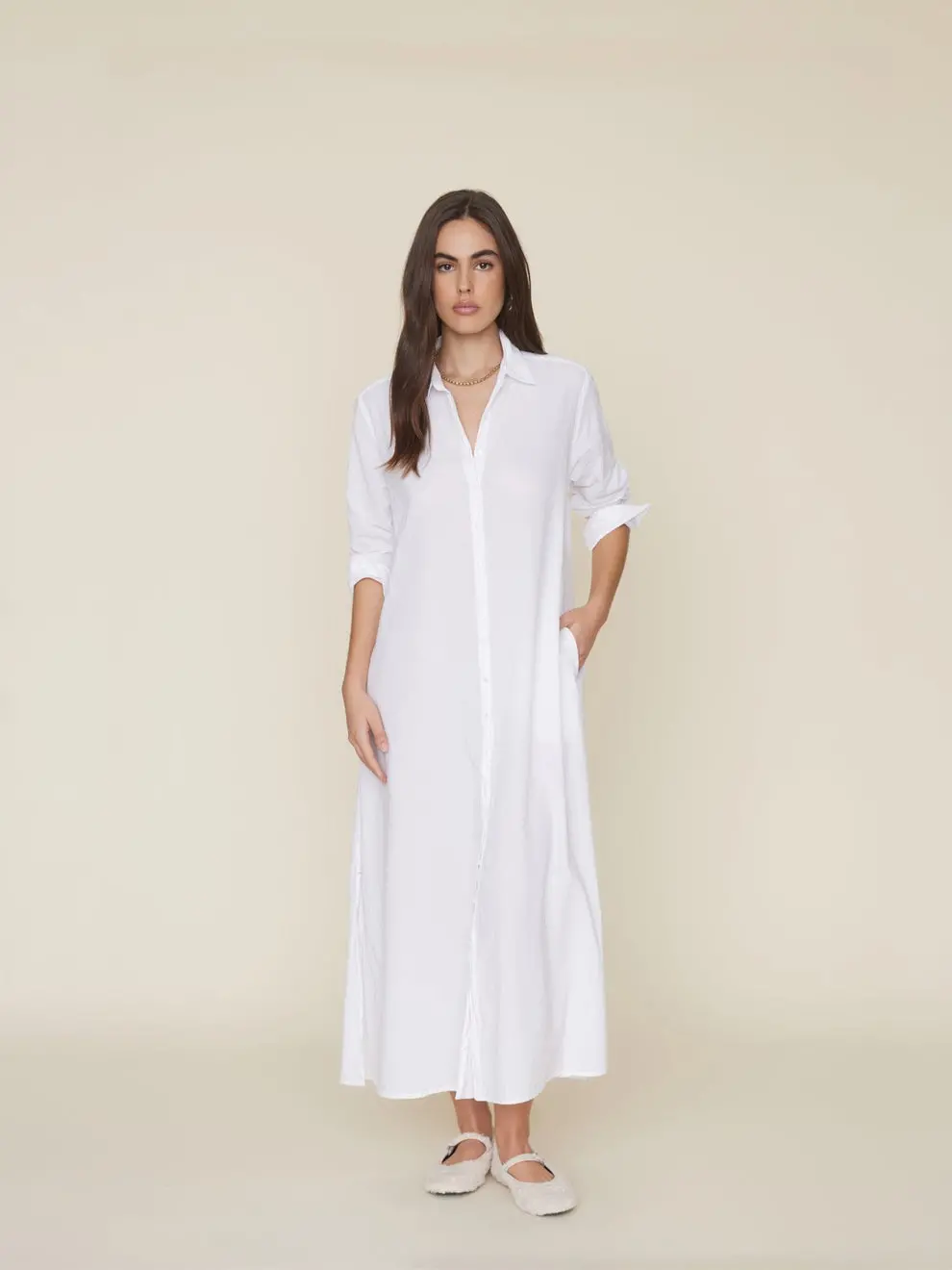 Xirena Boden Dress In White 3