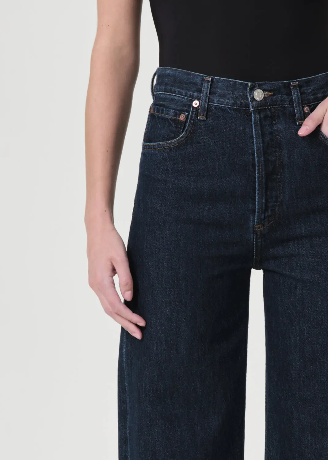 Agolde Ren Jean In Polished 4