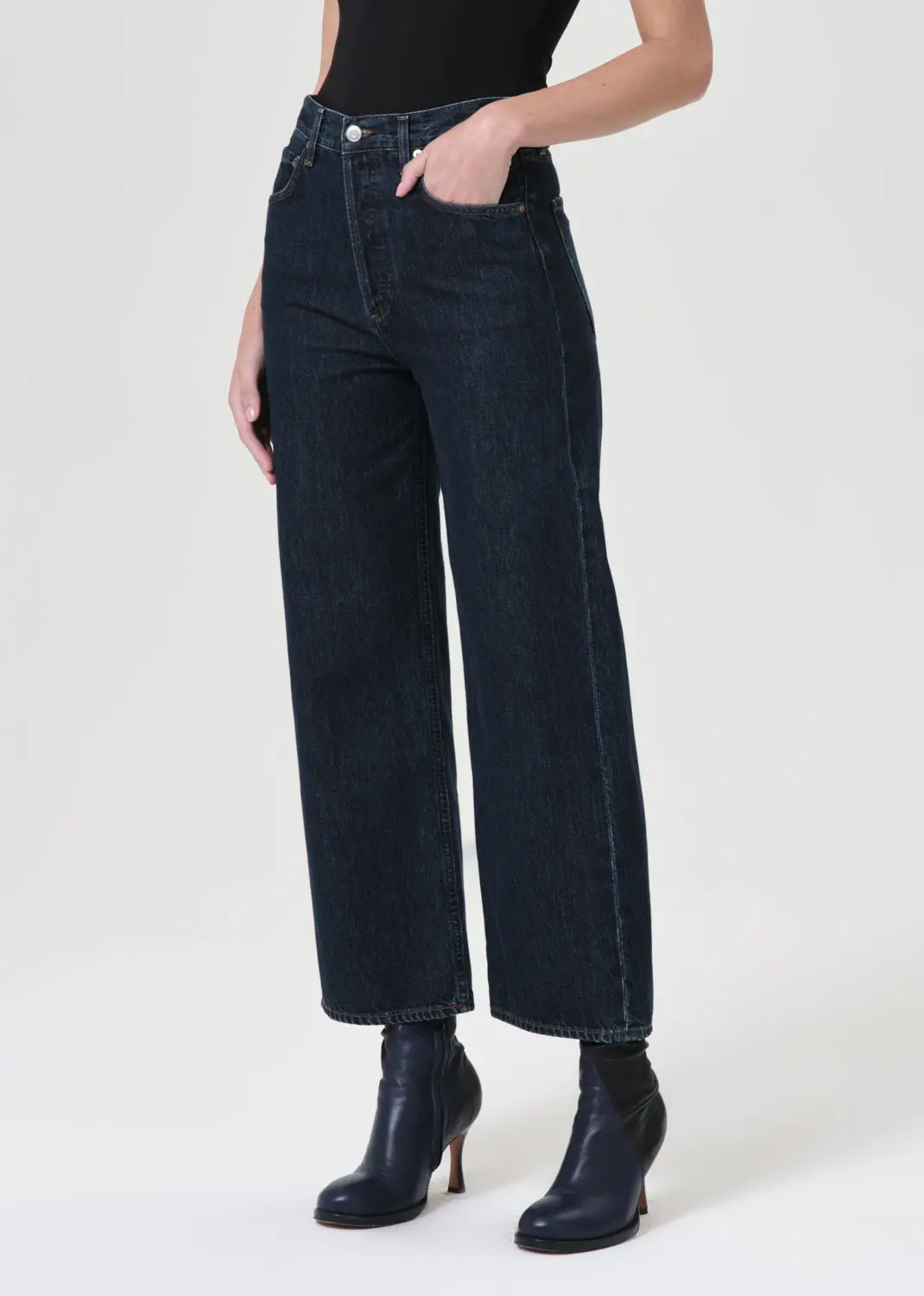 Agolde Ren Jean In Polished 5