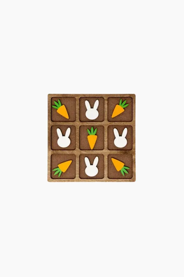 This & That Bunny Vs Carrot Tic-Tac-Toe Game 1