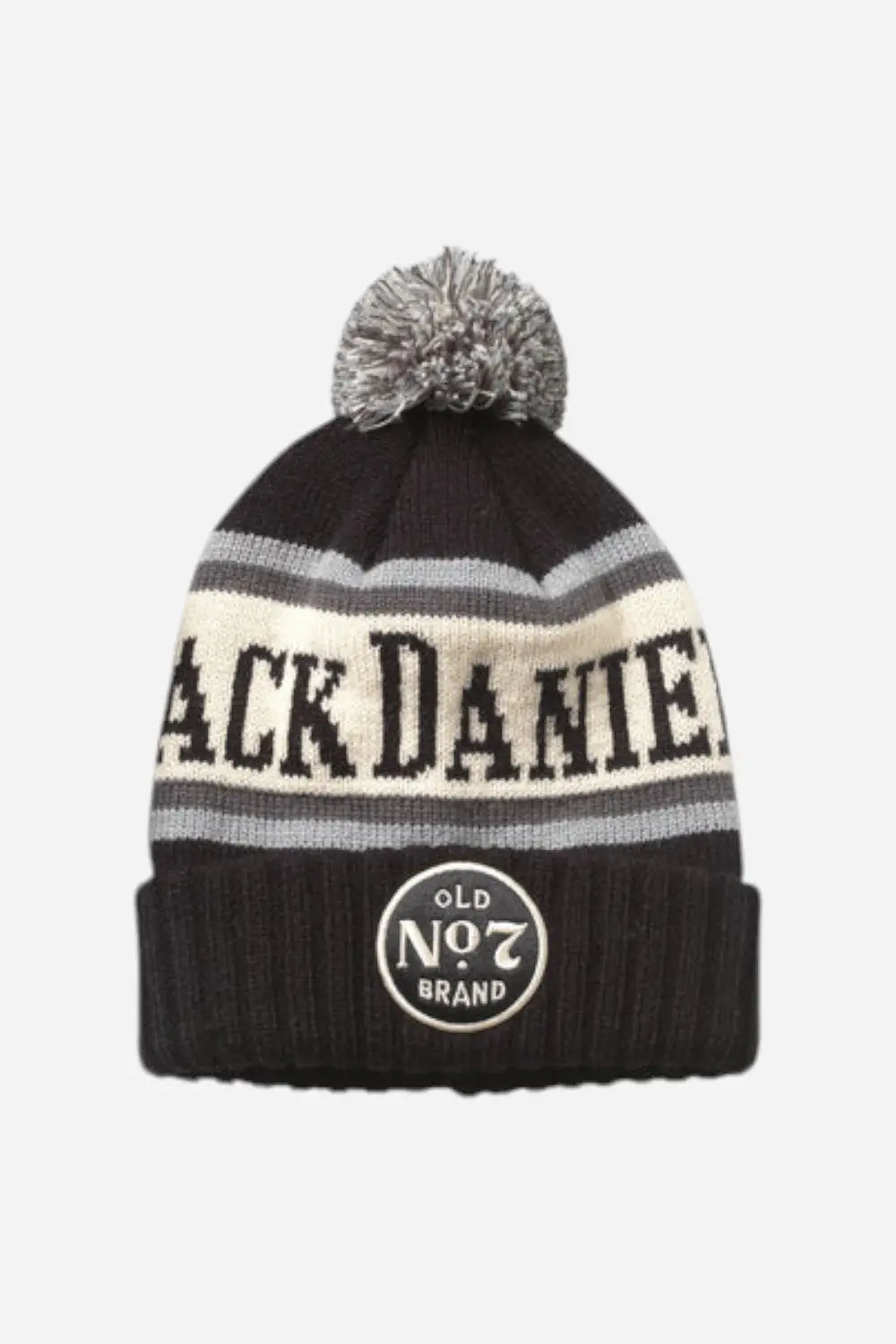 American Needle Jack Daniels Pillow Line Knit Beanie 1