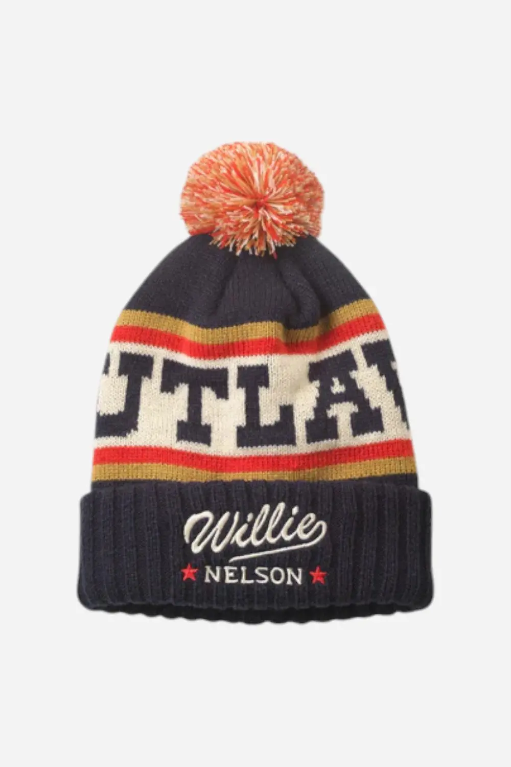American Needle Willie Nelson Pillow Line Knit Beanie 1