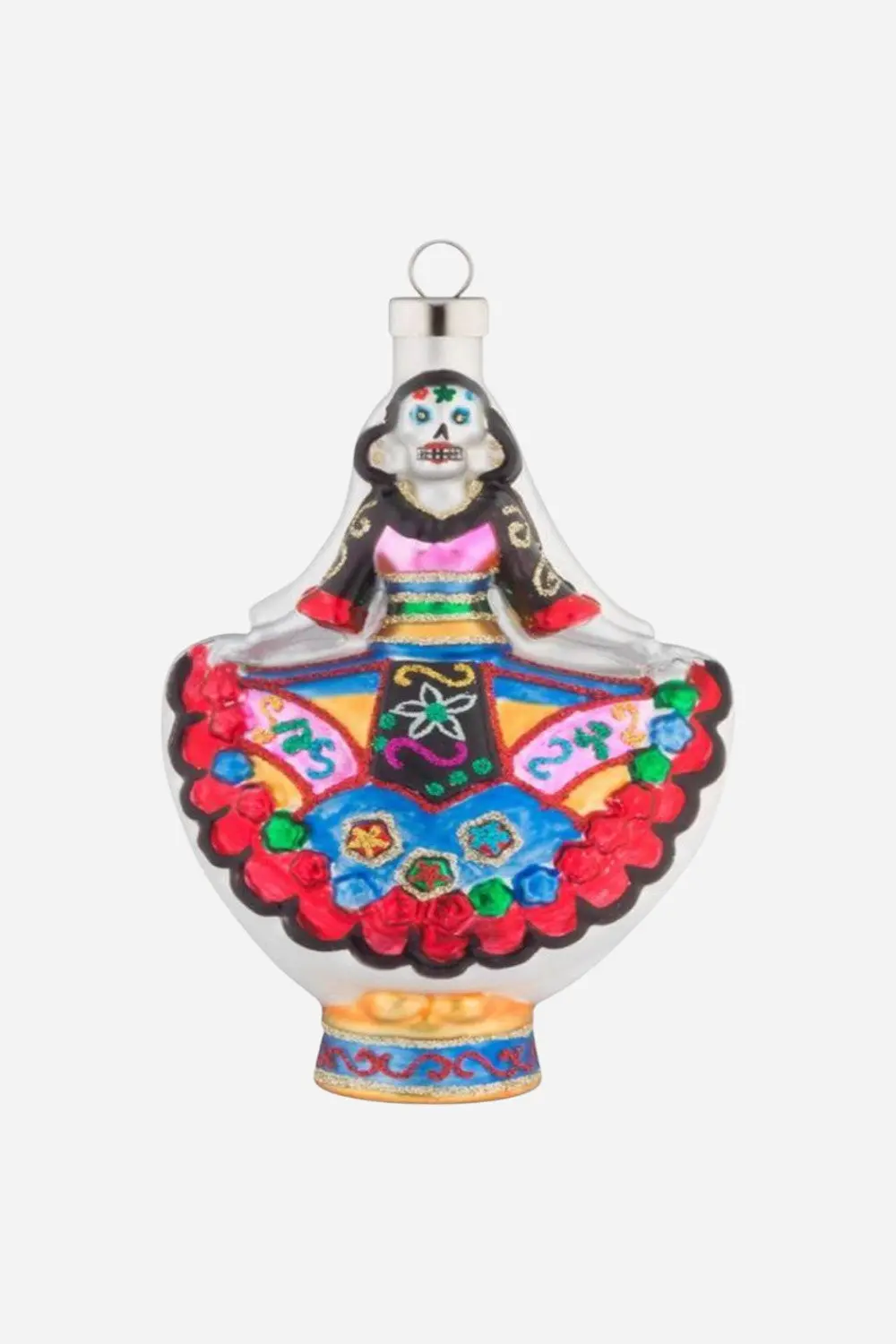 Mrs. Skeleton Ornament 1