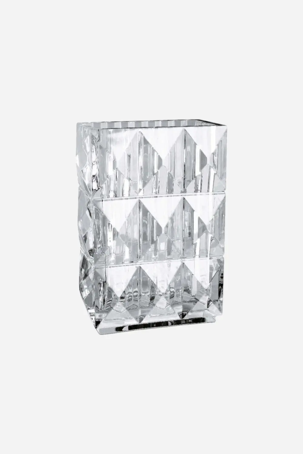 Baccarat Louxor Rectangular Vase In Clear 1