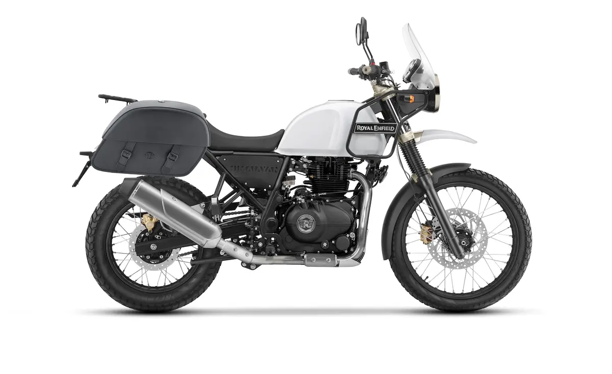28L - Baelor Quick Mount Medium Royal Enfield Himalayan 410 Motorcycle Saddlebags 2