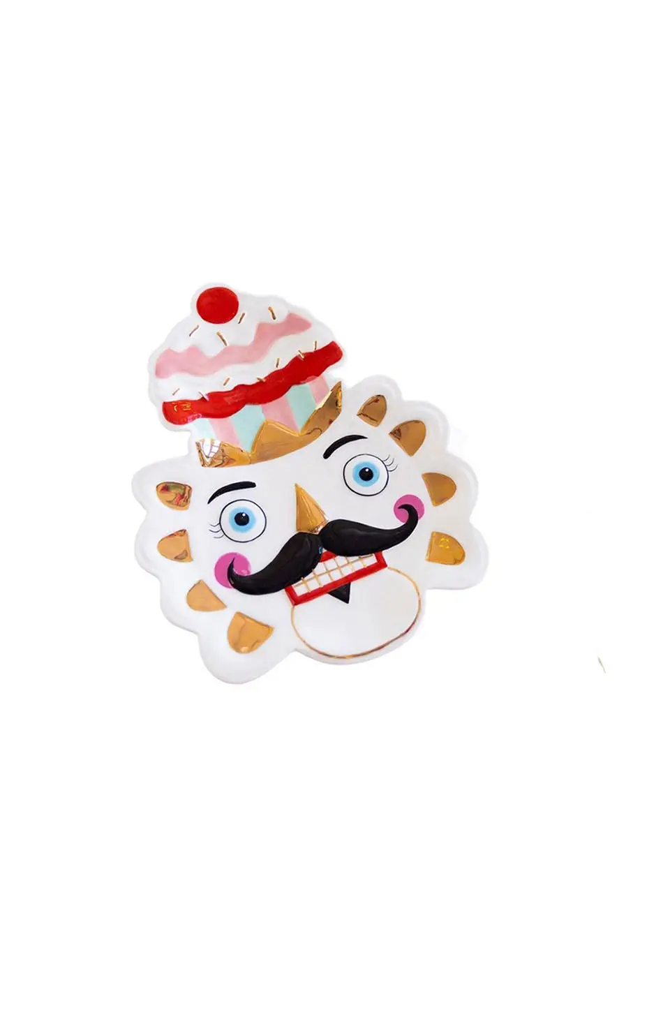 Colonel Cupcake Plate 1