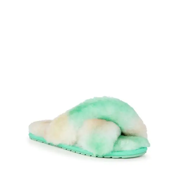 Emu Australia Mayberry Tie Dye Neon Mint 1