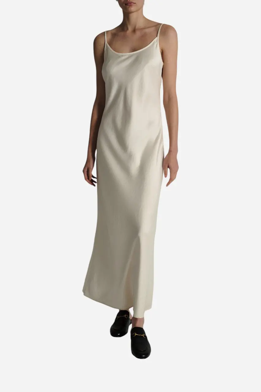 Saint Art Haley Slip Dress Ivory 1